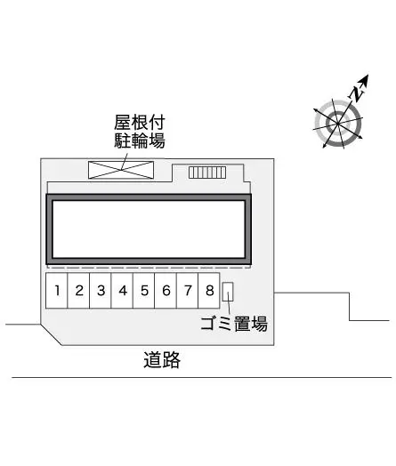 ★手数料０円★彦根市西今町 月極駐車場